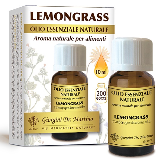 LEMONGRASS OLIO ESSENZIALE NATURALE 10 ML - dottorbianchi.it