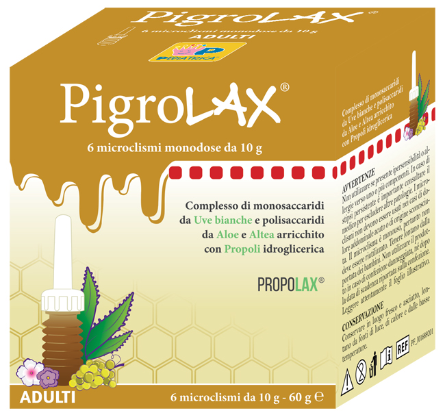 MICROCLISMA PIGROLAX ADULTI 6 X 10 G - dottorbianchi.it