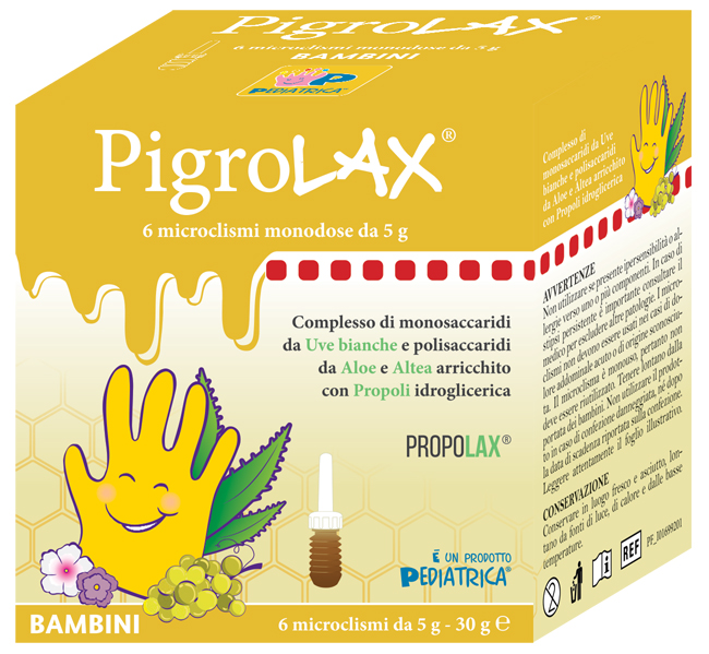 MICROCLISMA PIGROLAX BAMBINI 6 X 5 G - dottorbianchi.it