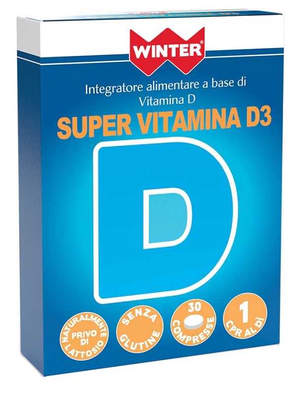 WINTER SUPER VITAMINA D3 30 COMPRESSE - dottorbianchi.it
