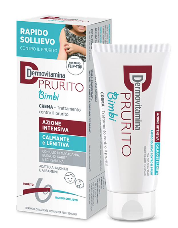 DERMOVITAMINA PRURITO BIMBI CREMA AZIONE INTENSIVA CALMANTE E LENITIVA 30 ML - dottorbianchi.it