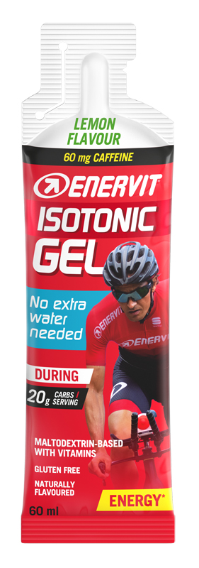 ENERVIT SPORT ISOTONIC GEL LIMONE CON CAFFEINA 60 ML - dottorbianchi.it