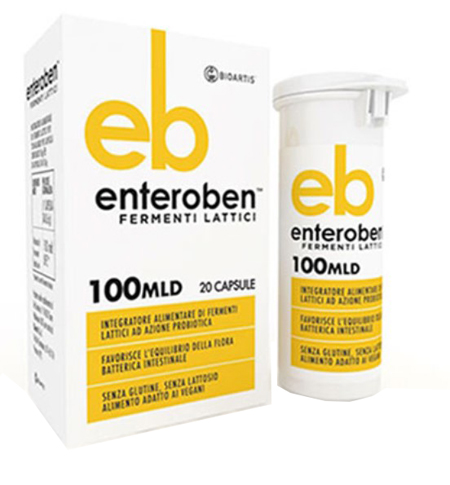 ENTEROBEN 100MLD 20 CAPSULE VEGETALI - dottorbianchi.it