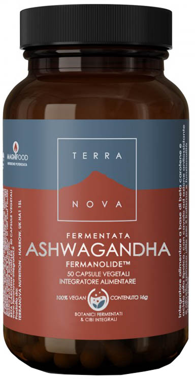 ASWAGANDA FERMENTATA 50 CAPSULE - dottorbianchi.it