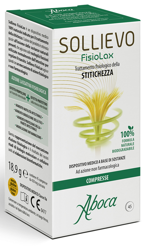 SOLLIEVO FISIOLAX 45 COMPRESSE - dottorbianchi.it