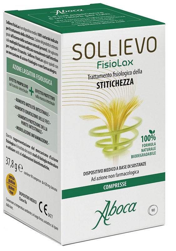 SOLLIEVO FISIOLAX 90 COMPRESSE - dottorbianchi.it