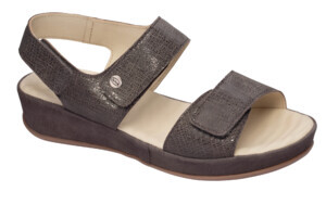 CHRISTY SANDAL 2.0 TAUPE 38 - dottorbianchi.it