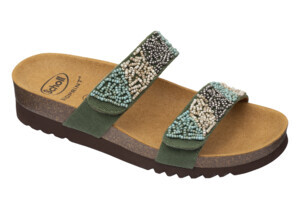 ZAFIRAH 3,0 CANVAS+BEADS W VERDE/MULTI 37 - dottorbianchi.it