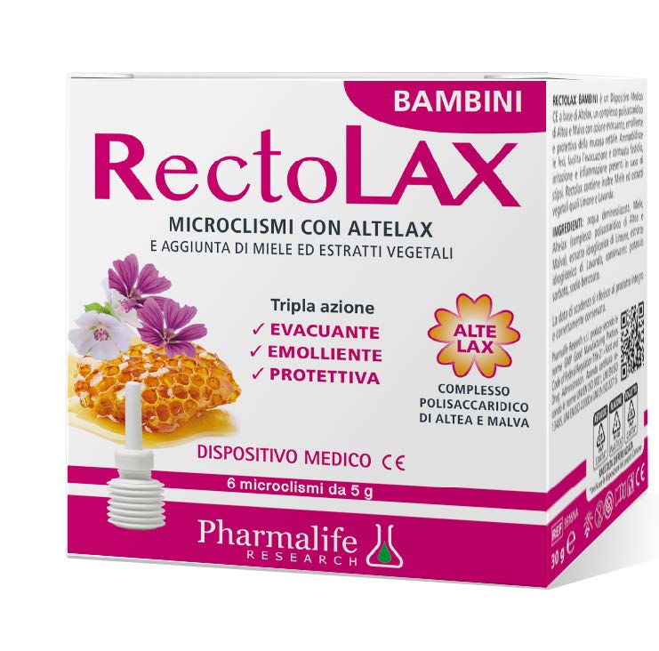 RECTOLAX BAMBINI MICROCLISMI 6 PEZZI DA 5 G - dottorbianchi.it