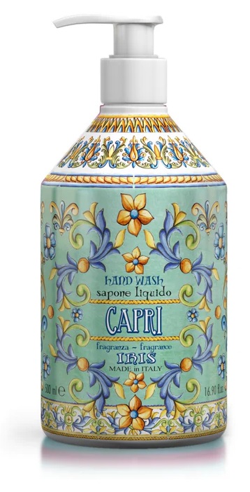MAIOLICHE SAPONE LIQUIDO 500 ML IRIS OF CAPRI - dottorbianchi.it