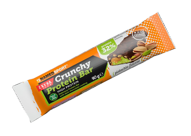 CRUNCHY PROTEINBAR PISTACCHIO 40 G - dottorbianchi.it