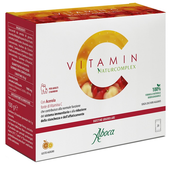 VITAMIN C NATURCOMPLEX 20 BUSTINE - dottorbianchi.it