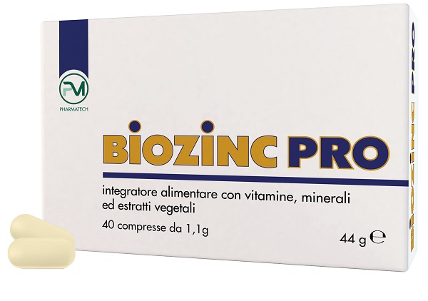 BIOZINC PRO 40 COMPRESSE - dottorbianchi.it