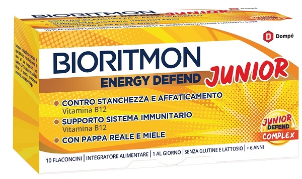 BIORITMON ENERGY DEFEND JUNIOR 10 FLACONCINI 10 ML - dottorbianchi.it