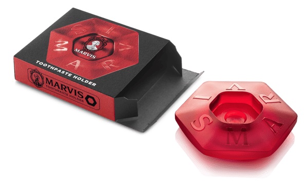 MARVIS RED TOOTHPASTE HOLDER - dottorbianchi.it