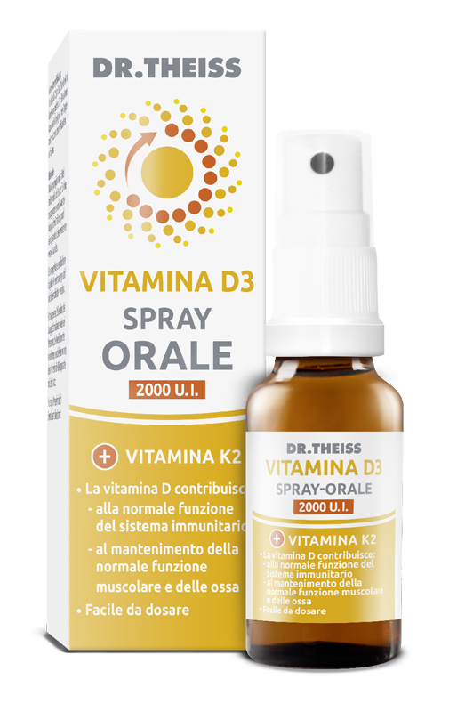 THEISS VITAMINA D3 SPRAY ORALE 20 ML - dottorbianchi.it