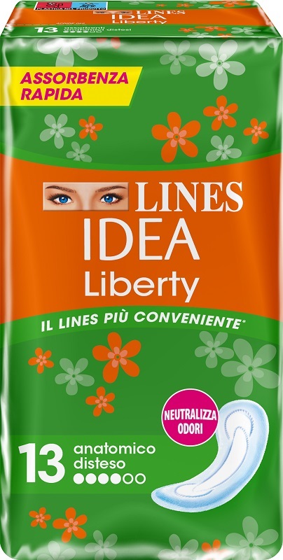 LINES IDEA LIBERTY DWCT ANATOMICI 13 PEZZI - dottorbianchi.it