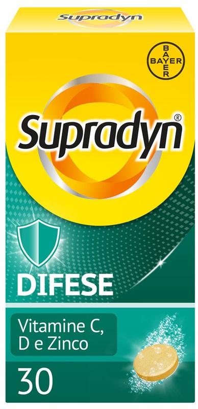SUPRADYN DIFESE 30 COMPRESSE EFFERVESCENTI - dottorbianchi.it