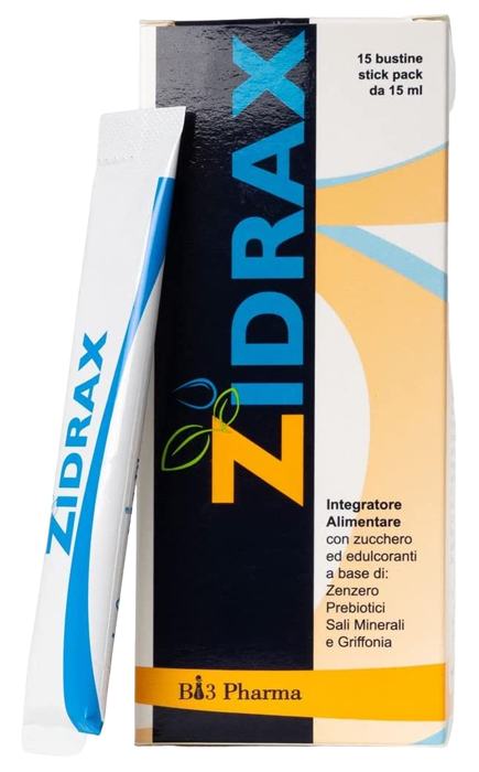 ZIDRAX 15 BUSTINE STICK PACK - dottorbianchi.it