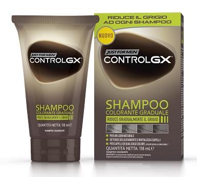 JUST FOR MEN CONTROL GX SHAMPOO COLORANTE GRADUALE 150 ML - dottorbianchi.it