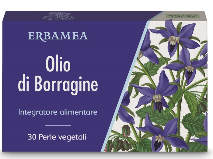 OLIO DI BORRAGINE 30 PERLE VEGETALI - dottorbianchi.it