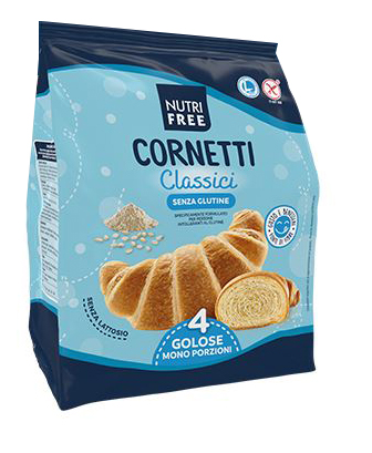 NUTRIFREE CORNETTI CLASSICI 4 PEZZI DA 50 G - dottorbianchi.it