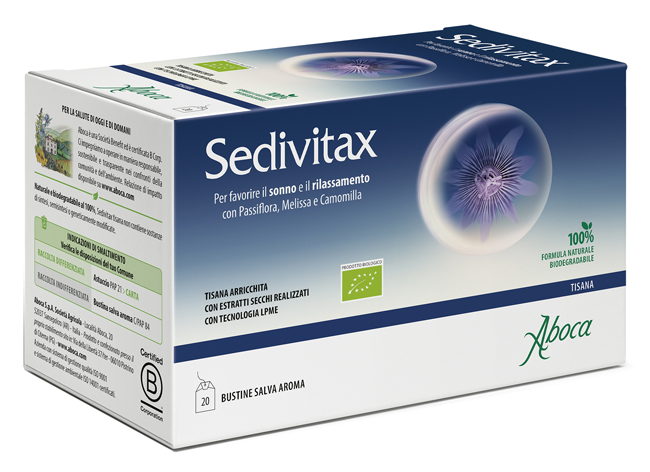 SEDIVITAX TISANA 20 BUSTINE - dottorbianchi.it