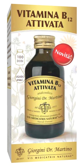 VITAMINA B12 ATTIVATA LIQUIDO 100 ML - dottorbianchi.it