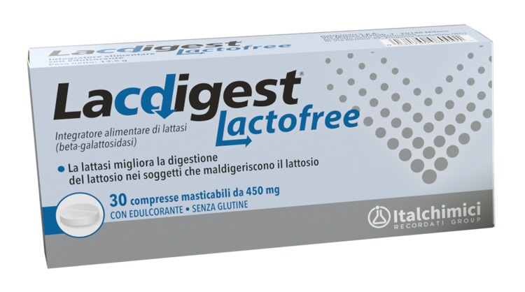 LACDIGEST LACTOFREE 30 COMPRESSE MASTICABILI - dottorbianchi.it