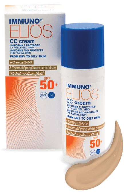 IMMUNO ELIOS CC CREAM SPF50+ TINTED MEDIUM 40 ML - dottorbianchi.it