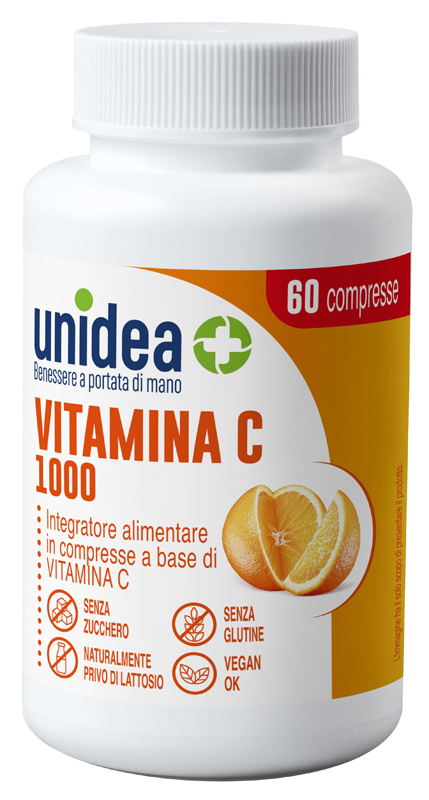 UNIDEA VITAMINA C 1000 60 COMPRESSE - dottorbianchi.it
