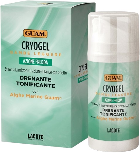 GUAM CRYOGEL DEFATICANTE GAMBE 100 ML - dottorbianchi.it
