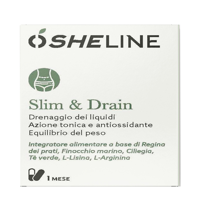 SHELINE SLIM&DRAIN 60 + 30 CAPSULE - dottorbianchi.it