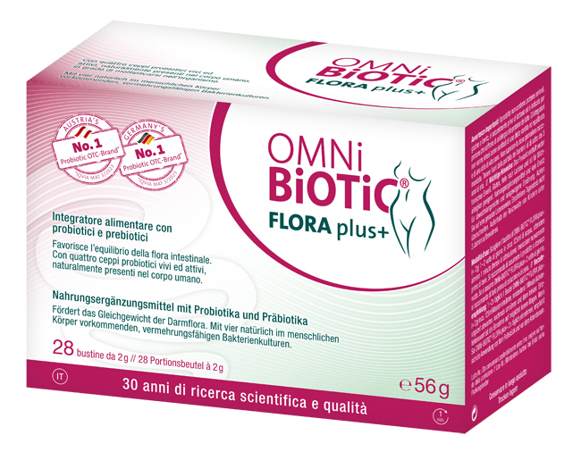 OMNI BIOTIC FLORA PLUS+ 28 BUSTINE DA 2 G - dottorbianchi.it