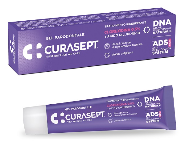 CURASEPT GEL PARODONTALE ADS DNA TRATTAMENTO RIGENERANTE 30 ML - dottorbianchi.it