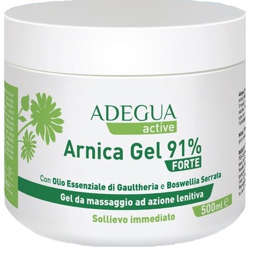 ADEGUA ARNICA PLUS 91% GEL EXTRA FORTE 500 ML - dottorbianchi.it