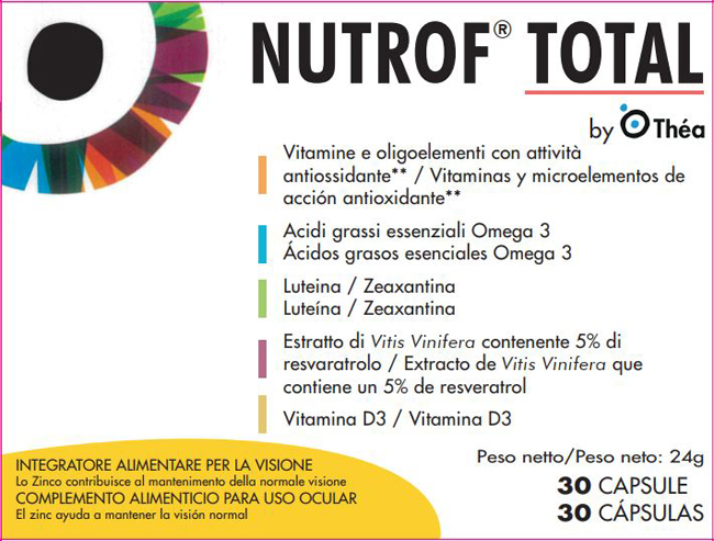 NUTROF TOTAL 30 CAPSULE - dottorbianchi.it