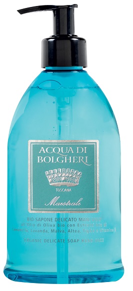 ACQUA DI BOLGHERI SAPONE DELICATO BIO MAESTRALE 500 ML - dottorbianchi.it