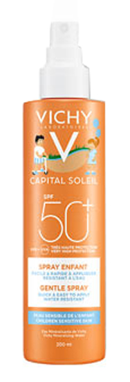 CAPITAL SOLEIL SPRAY KID WATER RESIST 50+ 200 ML - dottorbianchi.it