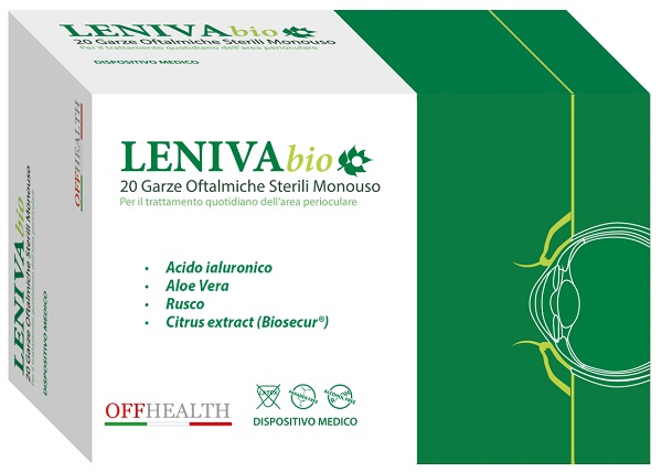 GARZE OFTALMICHE LENIVA BIO 20 PEZZI - dottorbianchi.it