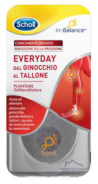 PLANTARE SOLLIEVO DOLORE DA GINOCCHIO A TALLONE SCHOLL IN BALANCE EVERYDAY L - dottorbianchi.it