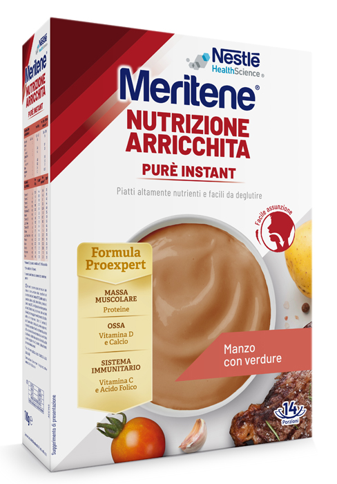 MERITENE PURE' INSTANT MANZO CON VERDURE 1 KG - dottorbianchi.it