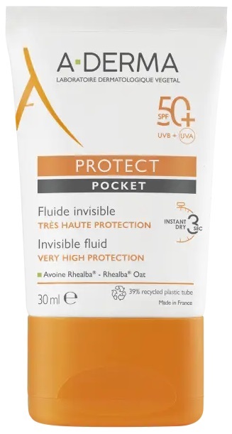 ADERMA A-D PROTECT FLUIDO POCKET SPF 50+ 30 ML - dottorbianchi.it