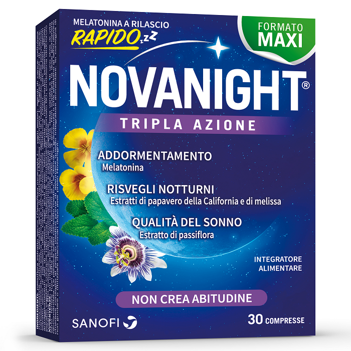 NOVANIGHT 30 COMPRESSE RILASCIO RADIDO NEW - dottorbianchi.it