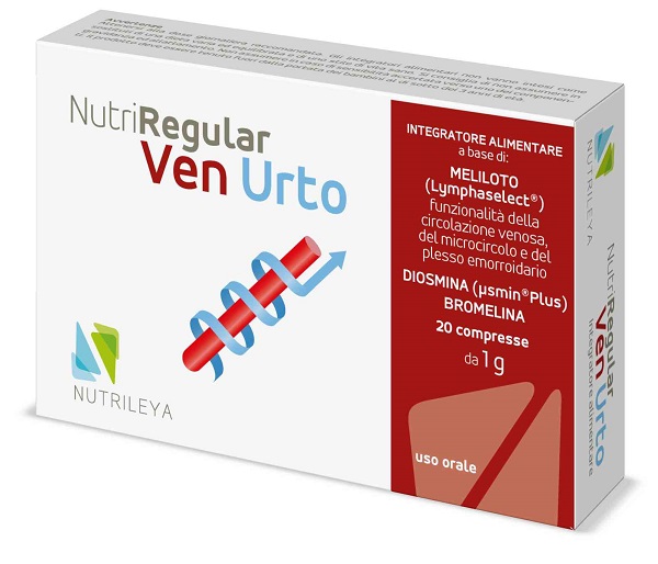 NUTRIREGULAR VEN URTO 20 COMPRESSE - dottorbianchi.it