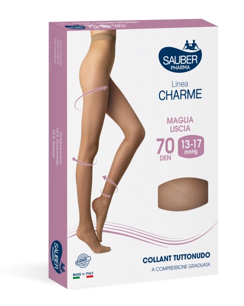 SAUBER CHARME COLLANT 70 DENARI TUTTONUDO ML NERO 1 - dottorbianchi.it