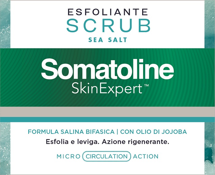 SOMATOLINE SKIN EXPERT SCRUB SEA SALT 350 G - dottorbianchi.it