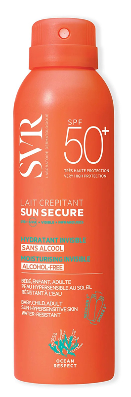 SUN SECURE LAIT CREPITANT SPF50+ 200 ML - dottorbianchi.it