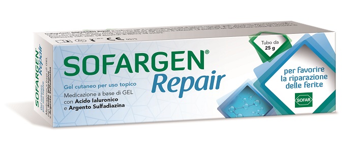 MEDICAZIONE SOFARGEN GEL ACIDO IALURONICO E ARGENTO SULFADIAZINA TUBETTO 25 G - dottorbianchi.it