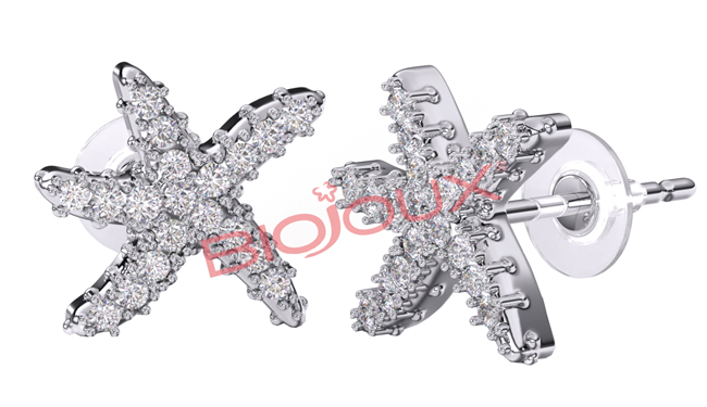BJT260 ORECCHINO STARFISH 10 MM - dottorbianchi.it